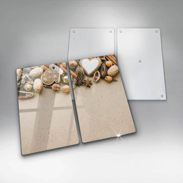 Krájecí prkénko skleněné Vánoční dekorace