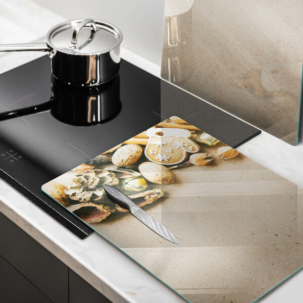 Krájecí prkénko skleněné Vánoční dekorace