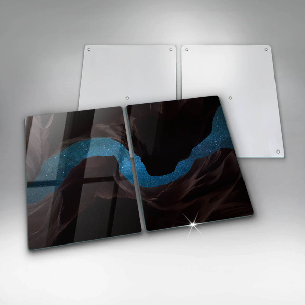 Krájecí prkénko skleněné Hvězdná obloha