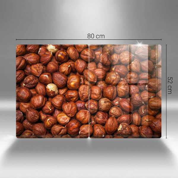 Krájecí prkénko skleněné Lískové oříšky