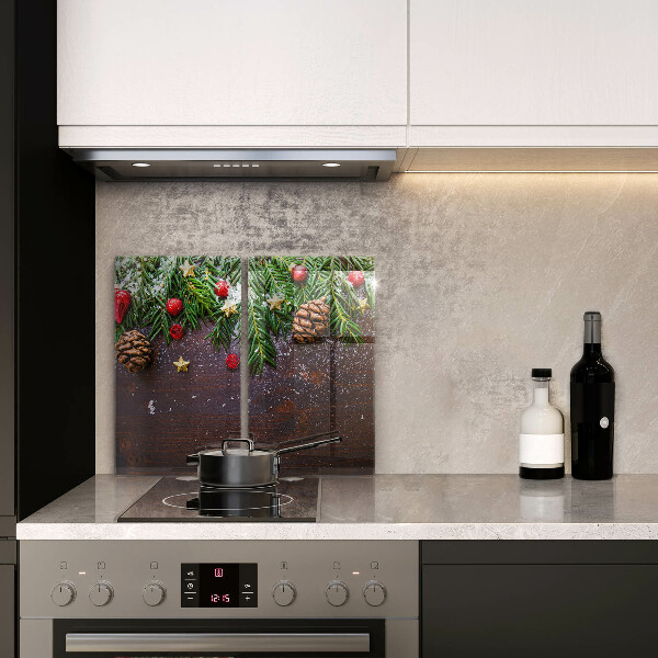 Krájecí prkénko skleněné Vánoční dekorace