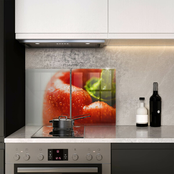 Krájecí prkénko skleněné Červená paprika