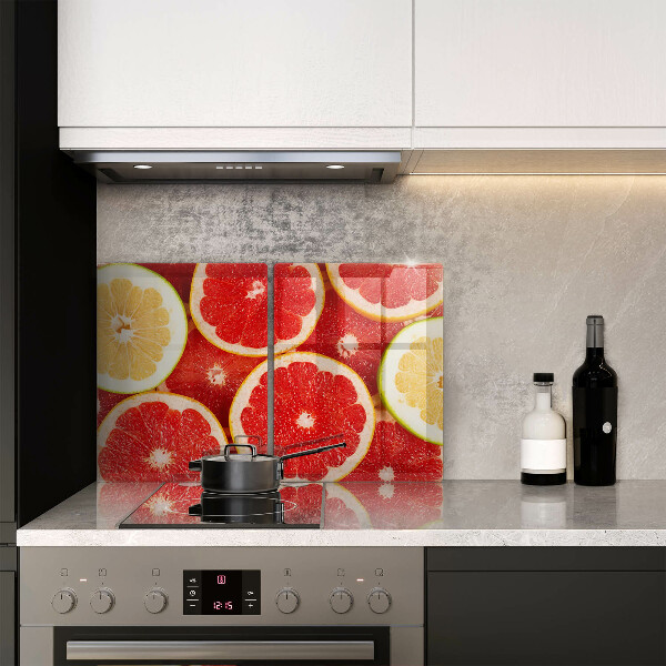 Krájecí prkénko skleněné Plátky grapefruitu