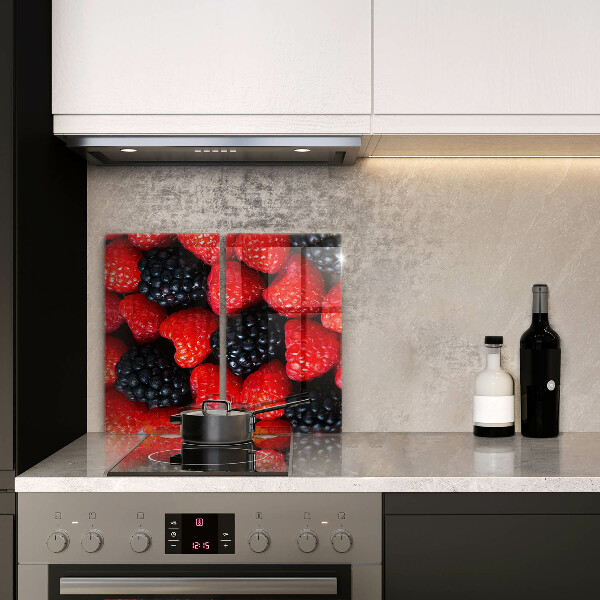 Krájecí prkénko skleněné Maliny a ostružiny