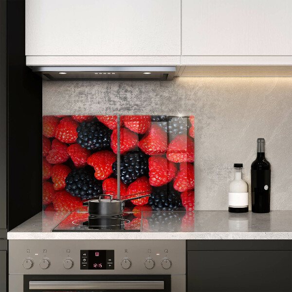 Krájecí prkénko skleněné Maliny a ostružiny