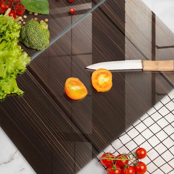 Krájecí prkénko skleněné Zelenina na stole