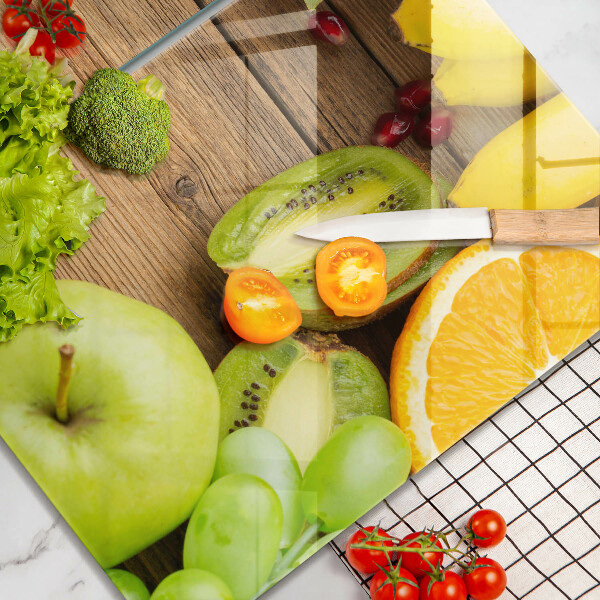 Krájecí prkénko skleněné Čerstvé ovoce