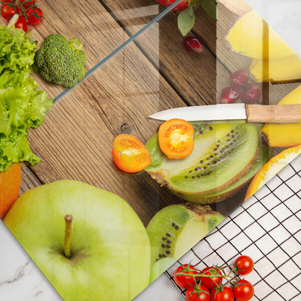 Krájecí prkénko skleněné Čerstvé ovoce