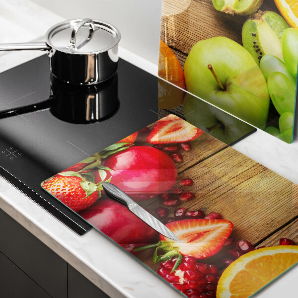 Krájecí prkénko skleněné Čerstvé ovoce