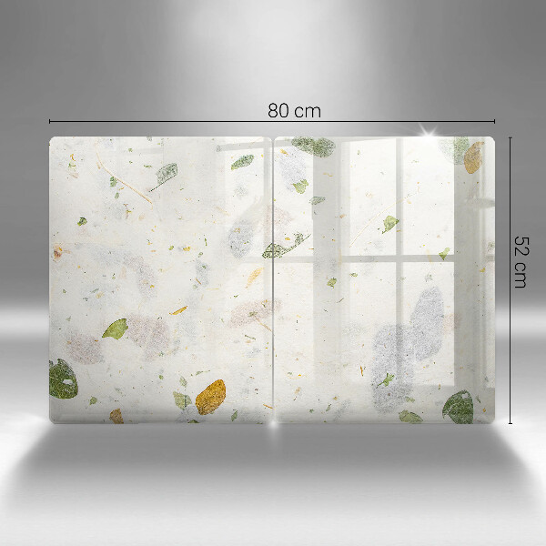 Krájecí prkénko skleněné Padající listy