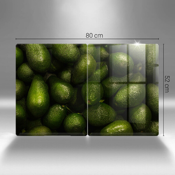 Skleněné krájecí prkénko Ovoce avokádo