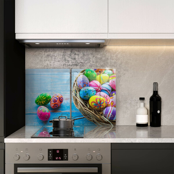 Skleněná krájecí deska Velikonoční vajíčka velikonoční vajíčka