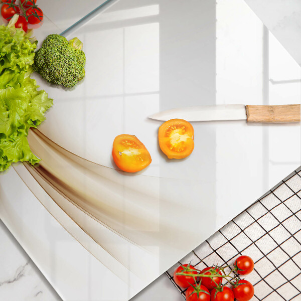 Skleněná krájecí deska Abstraktní tvary