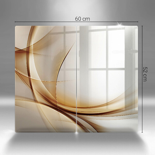 Skleněná krájecí deska Abstraktní tvary