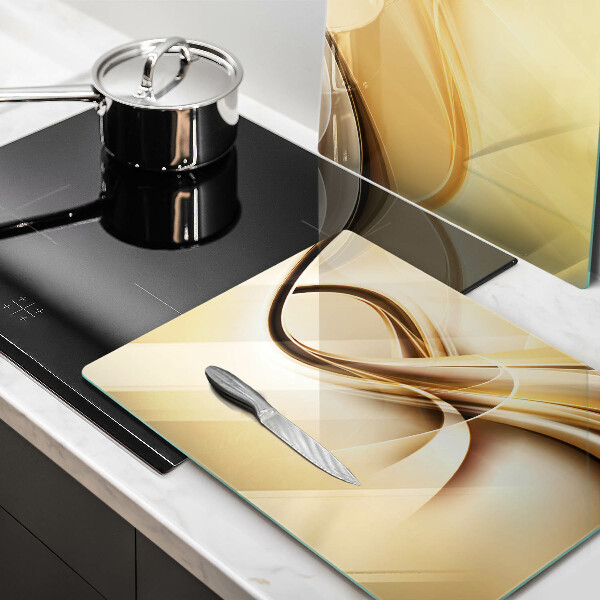 Skleněná krájecí deska Abstrakce kouře