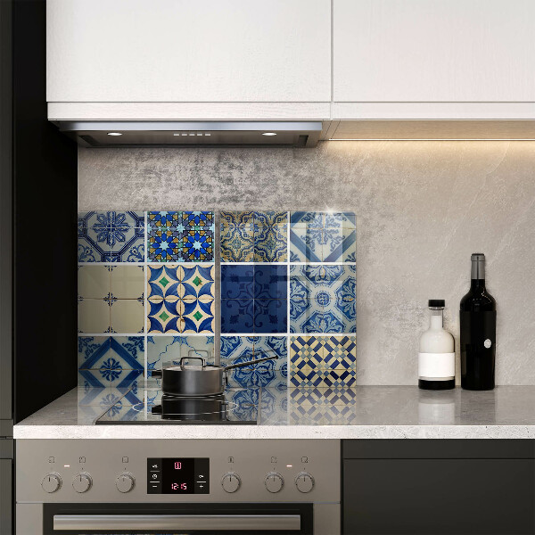 Skleněná krájecí deska Dekorativní dlaždice dlaždice