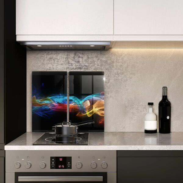 Skleněná krájecí deska Barevný kouř