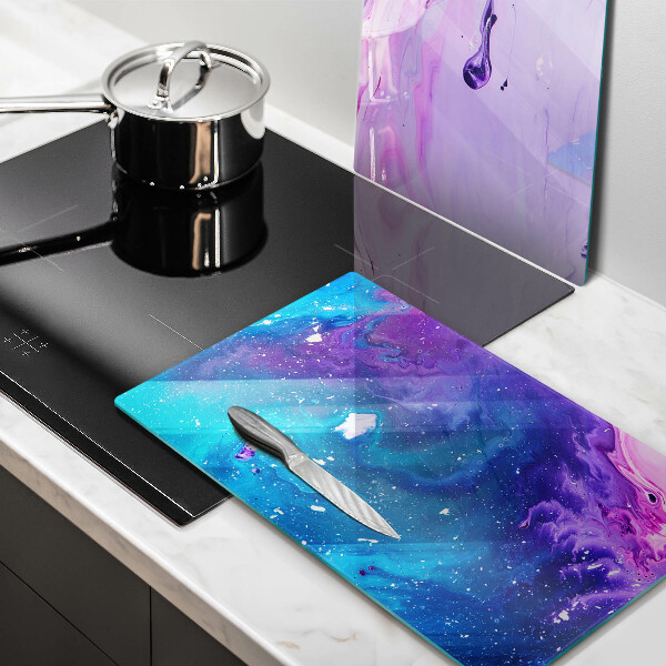 Skleněná krájecí deska Abstrakce inkousty