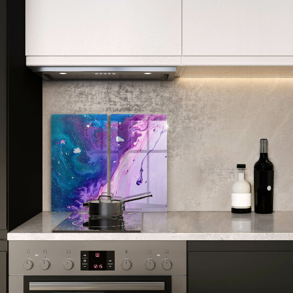 Skleněná krájecí deska Abstrakce inkousty