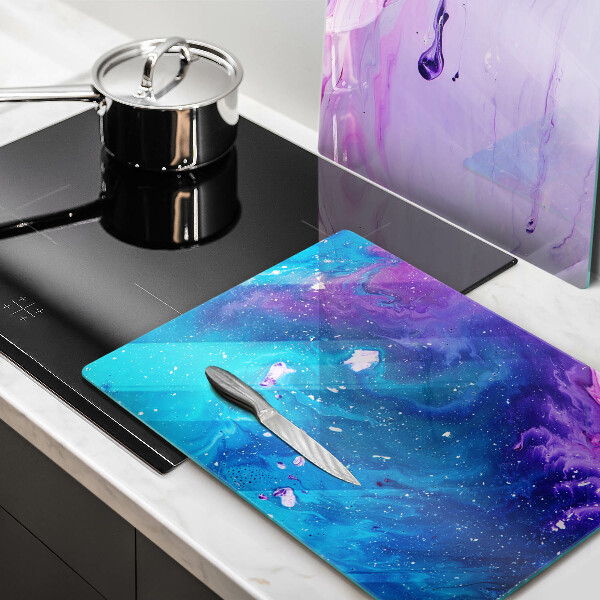 Skleněná krájecí deska Abstrakce inkousty