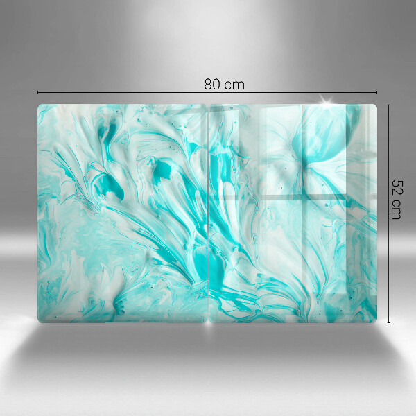 Skleněná krájecí deska Abstrakce barvy