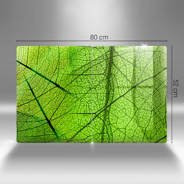 Skleněná krájecí deska Přírodní listové žíly