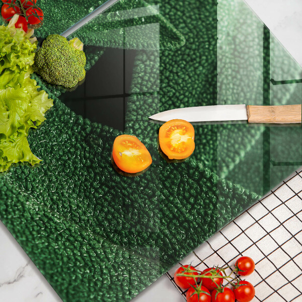 Skleněná krájecí deska Listy rostliny