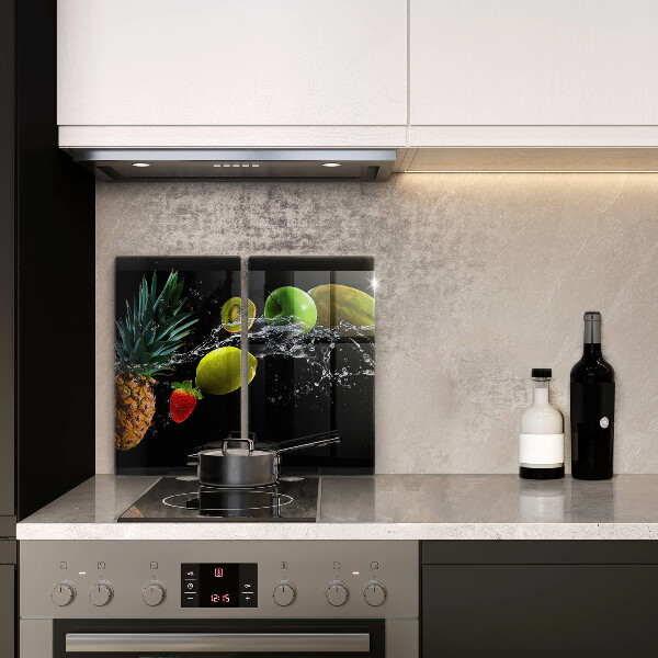 Skleněné krájecí prkénko Ovoce ve vodě