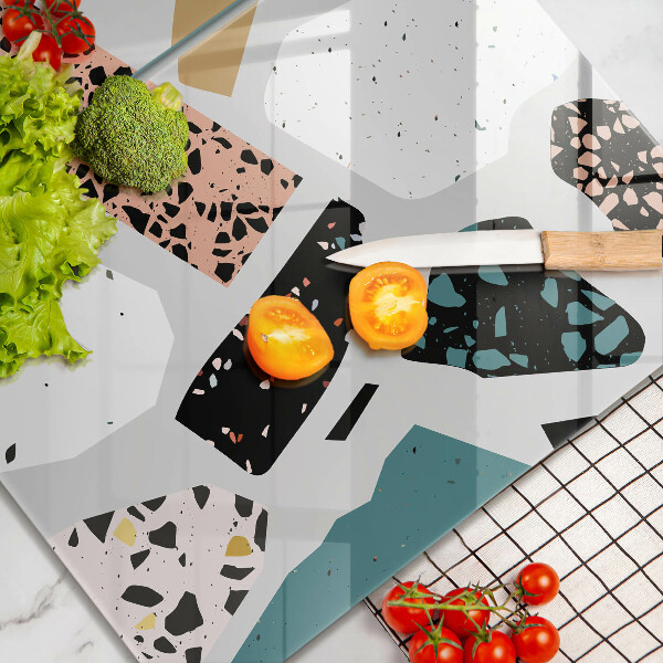 Skleněné krájecí prkénko Kamenina