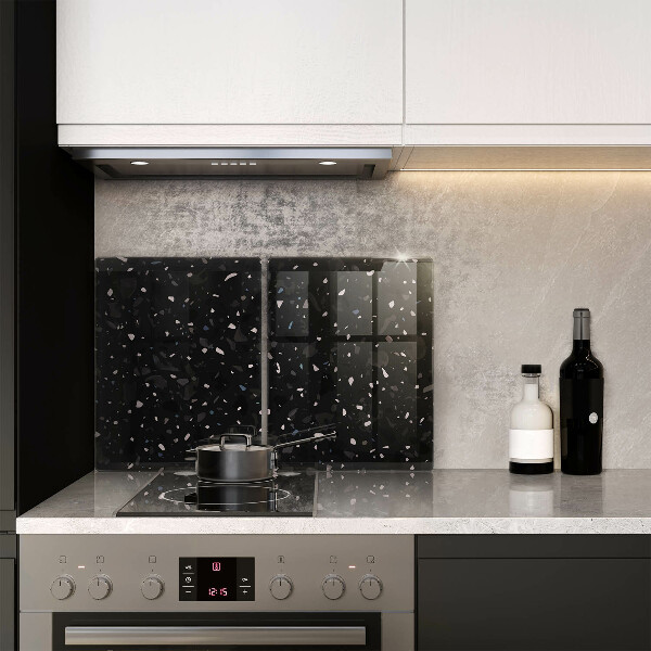 Skleněné krájecí prkénko Tmavá kamenina