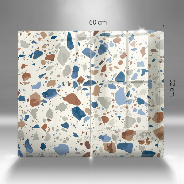 Skleněné krájecí prkénko Dekorativní kamenina