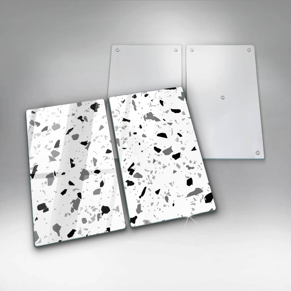 Skleněné krájecí prkénko Dekorativní kamenina