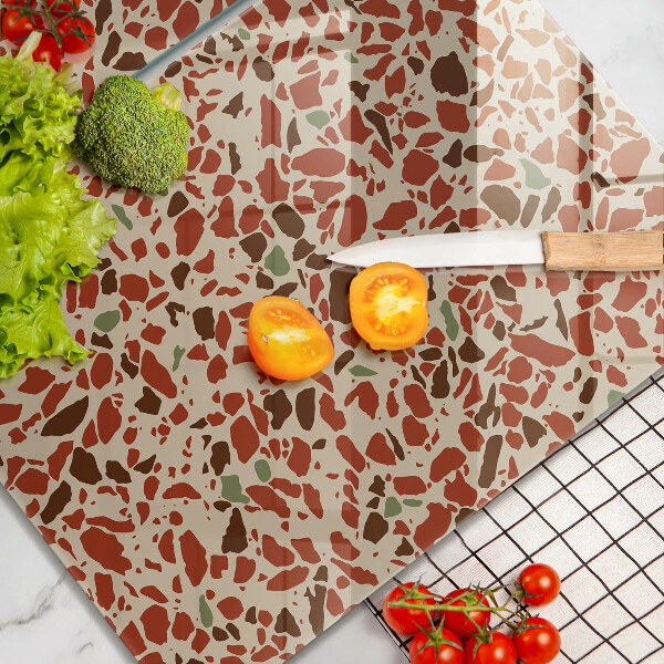 Skleněné krájecí prkénko Jemná kamenina