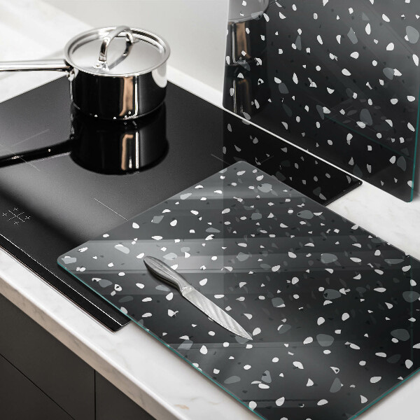 Skleněné krájecí prkénko Dekorativní kámen