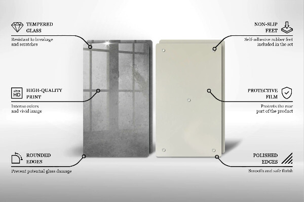 Skleněná krájecí deska Betonová textura pozadí