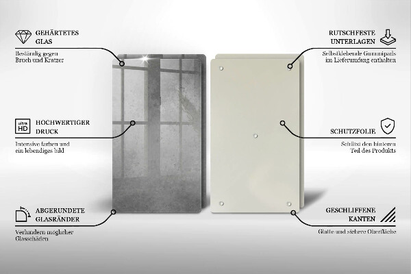 Skleněná krájecí deska Betonová textura pozadí