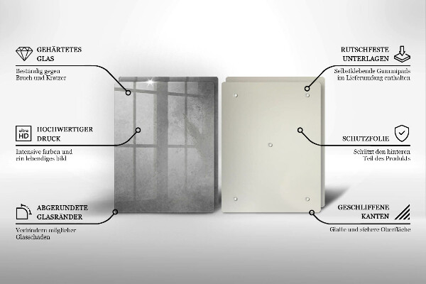 Skleněná krájecí deska Betonová textura pozadí