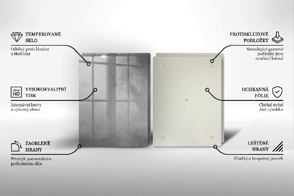 Skleněná krájecí deska Betonová textura pozadí