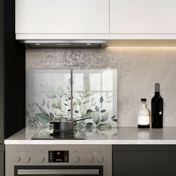 Skleněná krájecí deska Akvarel rostliny