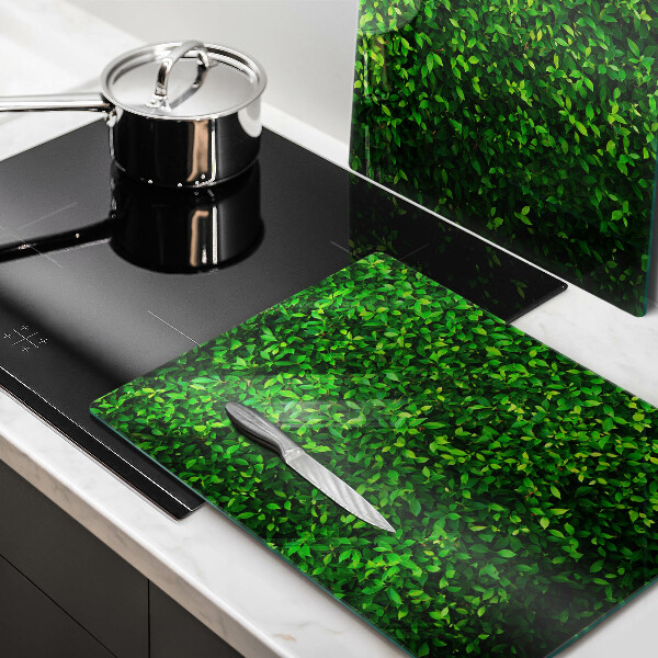 Skleněná krájecí deska Rostlina s malými listy