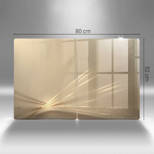 Skleněná krájecí deska Moderní abstrakce