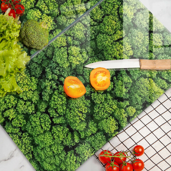 Skleněná krájecí deska Přírodní mechová rostlina