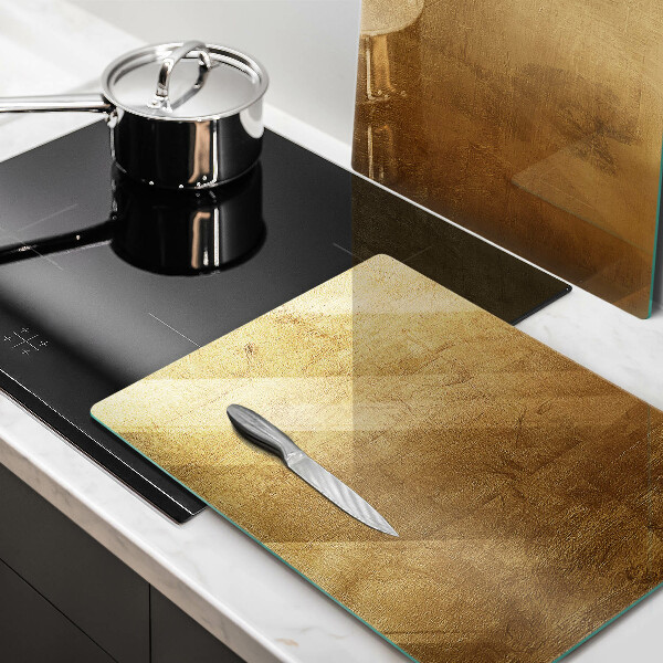 Skleněná krájecí deska Zlatá textura pozadí