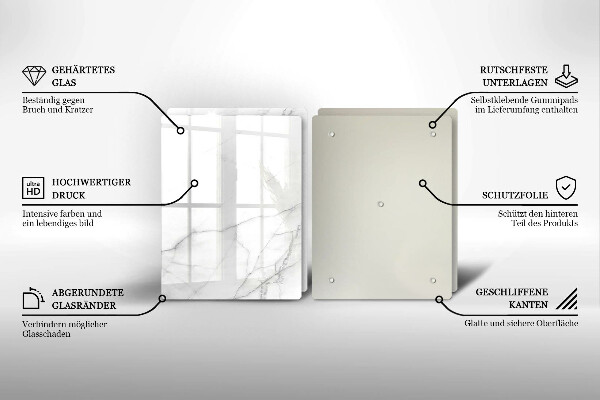 Skleněná krájecí deska Mramorové kamenné pozadí