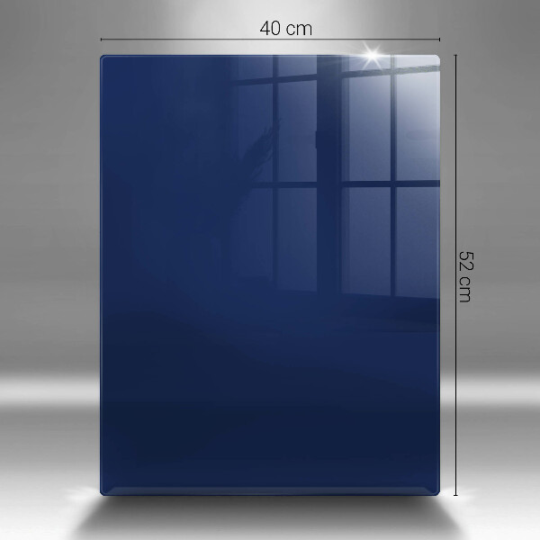 Skleněná deska do kuchyně Modrá barva