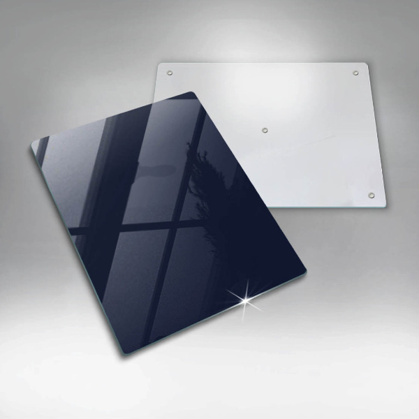 Skleněná deska do kuchyně Námořnická modrá