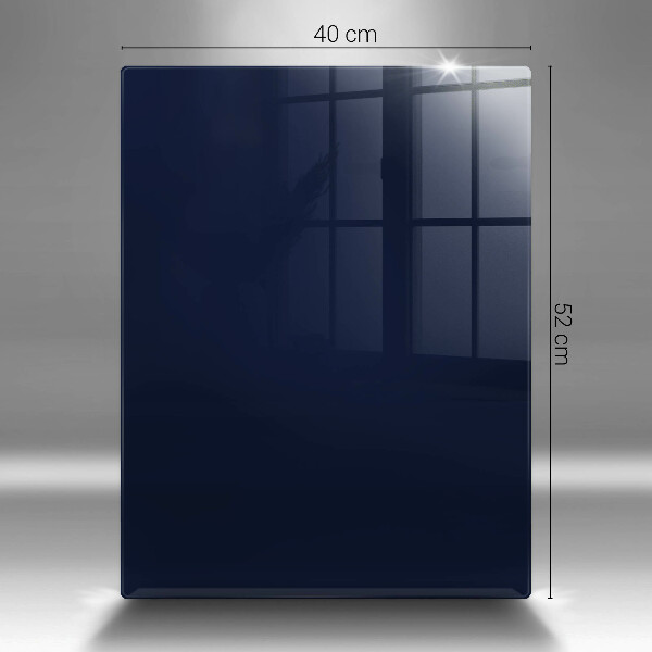 Skleněná deska do kuchyně Námořnická modrá