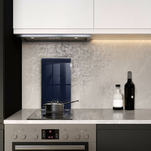 Skleněná deska do kuchyně Námořnická modrá