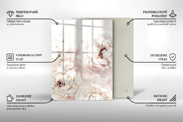 Skleněná deska do kuchyně Žlutá