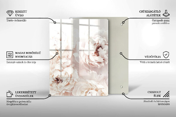 Skleněná deska do kuchyně Žlutá